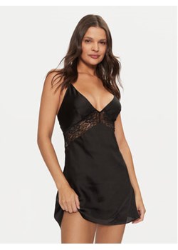 Hunkemöller Koszula nocna Nina 171842 Czarny Slim Fit ze sklepu MODIVO w kategorii Koszule nocne - zdjęcie 177115009