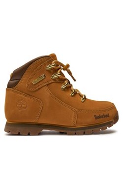 Timberland Trapery Euro Rock TB0A43QR2311 Brązowy ze sklepu MODIVO w kategorii Buty zimowe dziecięce - zdjęcie 177117666