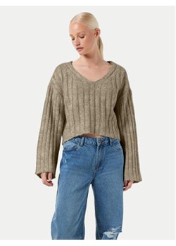 Noisy May Sweter Nina 27027618 Beżowy Loose Fit ze sklepu MODIVO w kategorii Swetry damskie - zdjęcie 177123117