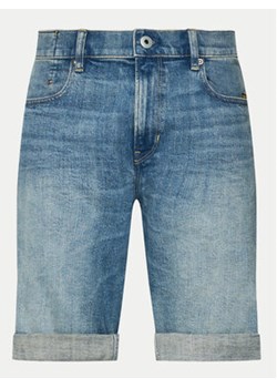 G-Star Raw Szorty jeansowe Mosa D24430-D498-G564 Niebieski Regular Fit ze sklepu MODIVO w kategorii Spodenki męskie - zdjęcie 177125448