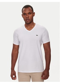 Lacoste T-Shirt TH0999 Biały Regular Fit ze sklepu MODIVO w kategorii T-shirty męskie - zdjęcie 177131506