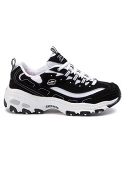 Skechers Sneakersy D'lites Biggest Fan 11930/BKW Czarny ze sklepu MODIVO w kategorii Buty sportowe damskie - zdjęcie 177133369