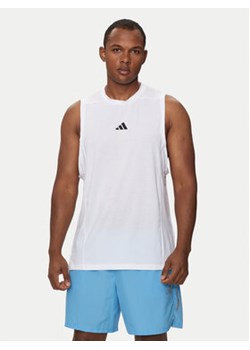 adidas Koszulka techniczna Designed for Training IS3795 Biały Regular Fit ze sklepu MODIVO w kategorii T-shirty męskie - zdjęcie 177135229