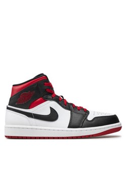 Nike Sneakersy Air Jordan 1 Mid DQ8426 106 Biały ze sklepu MODIVO w kategorii Buty sportowe męskie - zdjęcie 177137766