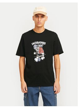 Jack&Jones T-Shirt Eight Skull 12264841 Czarny Standard Fit ze sklepu MODIVO w kategorii T-shirty męskie - zdjęcie 177139369