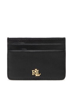 Lauren Ralph Lauren Etui na karty kredytowe Slim Card 432876732001 Czarny ze sklepu MODIVO w kategorii Etui - zdjęcie 177149647