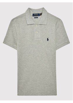 Polo Ralph Lauren Polo 323547926 Szary Slim Fit ze sklepu MODIVO w kategorii Bluzki damskie - zdjęcie 177155497