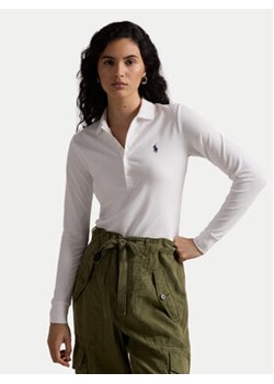 Polo Ralph Lauren Polo 211958949003 Biały Regular Fit ze sklepu MODIVO w kategorii Bluzki damskie - zdjęcie 177158289