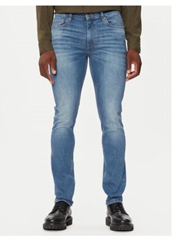 Mustang Jeansy Frisco 1015493 Niebieski Skinny Fit ze sklepu MODIVO w kategorii Jeansy męskie - zdjęcie 177165565