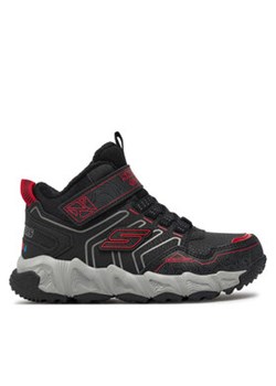 Skechers Sneakersy Combex 406422L/BKRD Czarny ze sklepu MODIVO w kategorii Buty trekkingowe dziecięce - zdjęcie 177167637