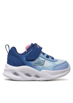 Skechers Sneakersy Ombre Deluxe 303714N Niebieski ze sklepu MODIVO w kategorii Buty sportowe dziecięce - zdjęcie 177170188