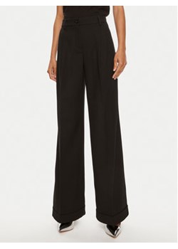 Pinko Spodnie materiałowe Peru' 103701 A1XX Czarny Regular Fit ze sklepu MODIVO w kategorii Spodnie damskie - zdjęcie 177170206