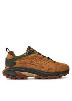 Merrell Trekkingi Moab Speed 2 Ltr Wp J038423 Brązowy ze sklepu MODIVO w kategorii Buty trekkingowe męskie - zdjęcie 177171895