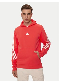 adidas Bluza Future Icons 3-Stripes IR9229 Pomarańczowy Regular Fit ze sklepu MODIVO w kategorii Bluzy męskie - zdjęcie 177171909