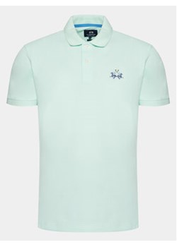 La Martina Polo YMP002 PK001 Zielony Slim Fit ze sklepu MODIVO w kategorii T-shirty męskie - zdjęcie 177182877