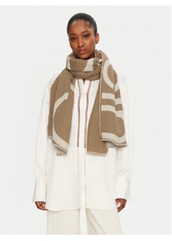 Calvin Klein Szal K60K612879 Beżowy ze sklepu MODIVO w kategorii Szaliki i chusty damskie - zdjęcie 177183388