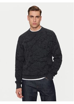 Boss Sweter Kratere 50523579 Czarny Relaxed Fit ze sklepu MODIVO w kategorii Swetry męskie - zdjęcie 177185465