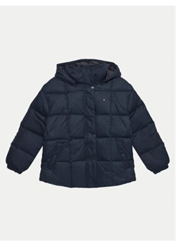 Tommy Hilfiger Kurtka puchowa KG0KG08392 D Granatowy Regular Fit ze sklepu MODIVO w kategorii Kurtki chłopięce - zdjęcie 177188848