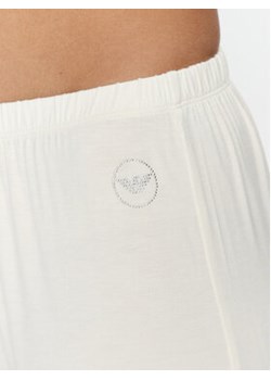 Emporio Armani Underwear Spodnie dresowe 164755 3F224 09210 Écru Regular Fit ze sklepu MODIVO w kategorii Spodnie damskie - zdjęcie 177196486
