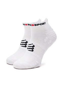 Compressport Skarpety Niskie Unisex Pro Racing Socks V4.0 Run Low XU00047B Biały ze sklepu MODIVO w kategorii Skarpetki męskie - zdjęcie 177197859