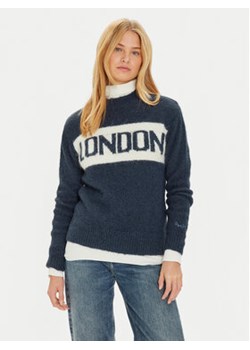 Pepe Jeans Sweter Hilda PL702227 Granatowy Regular Fit ze sklepu MODIVO w kategorii Swetry damskie - zdjęcie 177198246