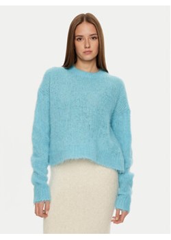 American Vintage Sweter Bymi BYM18CH24 Niebieski Loose Fit ze sklepu MODIVO w kategorii Swetry damskie - zdjęcie 177204549