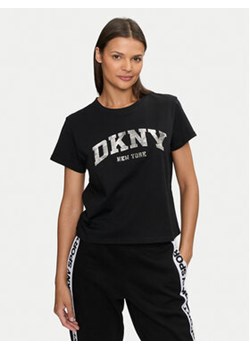 DKNY Sport T-Shirt DP4T9991 Czarny Regular Fit ze sklepu MODIVO w kategorii Bluzki damskie - zdjęcie 177208798