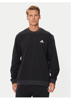 adidas Bluza Seasonal Essentials IX1301 Czarny Regular Fit ze sklepu MODIVO w kategorii Bluzy męskie - zdjęcie 177211299