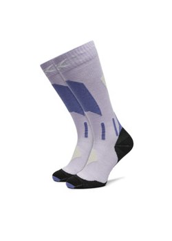 X-Socks Skarpety narciarskie Ski Perform WYDMW24U Fioletowy ze sklepu MODIVO w kategorii Skarpetki damskie - zdjęcie 177214538