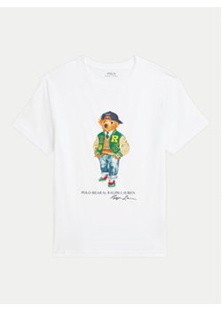 Polo Ralph Lauren T-Shirt 323853828043 Biały Regular Fit ze sklepu MODIVO w kategorii T-shirty chłopięce - zdjęcie 177218297