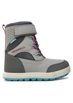 Merrell Śniegowce Snow Storm 3.0 WTRPF MK167714 Szary ze sklepu MODIVO w kategorii Buty zimowe dziecięce - zdjęcie 177225206