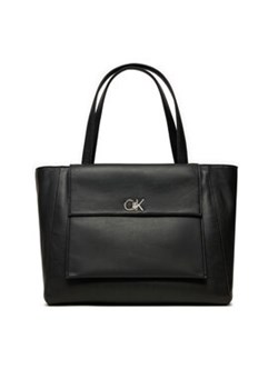 Calvin Klein Torebka Ck Medium Shopper K60K612811 Czarny ze sklepu MODIVO w kategorii Torby Shopper bag - zdjęcie 177227107