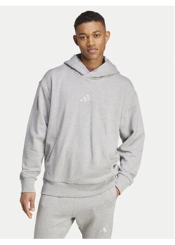 adidas Bluza ALL SZN French Terry IY4155 Szary Loose Fit ze sklepu MODIVO w kategorii Bluzy męskie - zdjęcie 177230329