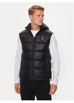 KARL LAGERFELD Kamizelka Vest 505091 543590 Czarny Regular Fit ze sklepu MODIVO w kategorii Kamizelki męskie - zdjęcie 177232336