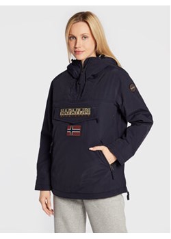 Napapijri Kurtka anorak Rainforest NP0A4GM6 Granatowy Regular Fit ze sklepu MODIVO w kategorii Kurtki damskie - zdjęcie 177232558