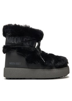 Moon Boot Śniegowce Ltrack Tube Faux-Fur 80D2450130 Czarny ze sklepu MODIVO w kategorii Śniegowce damskie - zdjęcie 177238736