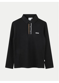 Boss Polo J51175 D Czarny Regular Fit ze sklepu MODIVO w kategorii T-shirty chłopięce - zdjęcie 177241168