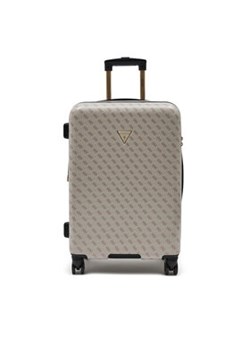 Guess Walizka średnia Jesco (H) Travel Bags TWH838 99820 Beżowy ze sklepu MODIVO w kategorii Walizki - zdjęcie 177246769