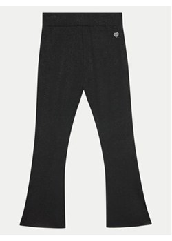Guess Spodnie materiałowe J4BB09 KBYJ0 Czarny Regular Fit ze sklepu MODIVO w kategorii Spodnie dziewczęce - zdjęcie 177257089