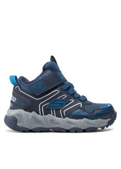 Skechers Sneakersy Combex 406422L/NVBL Granatowy ze sklepu MODIVO w kategorii Buty trekkingowe dziecięce - zdjęcie 177257415