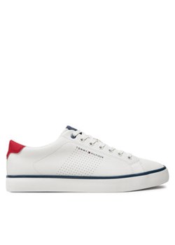 Tommy Hilfiger Sneakersy Th Hi Vulc Low Core Seasonal FM0FM05110 Écru ze sklepu MODIVO w kategorii Buty sportowe męskie - zdjęcie 177263559