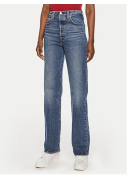 Levi's® Jeansy Ribcage 79078-0007 Niebieski Straight Fit - id: 0000304239632 - marki Levi's - 177266355 Levi's® Jeansy Ribcage 79078-0007 Niebieski Straight Fit ze sklepu MODIVO w kategorii Jeansy damskie - zdjęcie 177266355