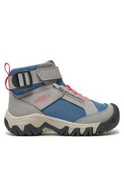 Keen Trekkingi Targhee Boundless 1029619 Niebieski ze sklepu MODIVO w kategorii Buty trekkingowe dziecięce - zdjęcie 177268236