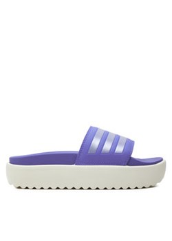 adidas Klapki adilette Platform IF6922 Fioletowy ze sklepu MODIVO w kategorii Klapki damskie - zdjęcie 177269199