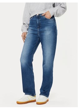 Tommy Jeans Jeansy Julie DW0DW17614 Granatowy Straight Fit ze sklepu MODIVO w kategorii Jeansy damskie - zdjęcie 177269959