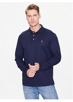 Polo Ralph Lauren Polo 710671785001 Granatowy Slim Fit ze sklepu MODIVO w kategorii T-shirty męskie - zdjęcie 177271279