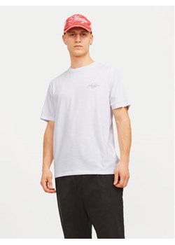 Jack&Jones T-Shirt Erris 12256799 Biały Standard Fit ze sklepu MODIVO w kategorii T-shirty męskie - zdjęcie 177273546