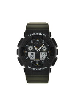 G-Shock Zegarek Two Tune Utility GA-100TU-1A3ER Khaki ze sklepu MODIVO w kategorii Zegarki - zdjęcie 177278289