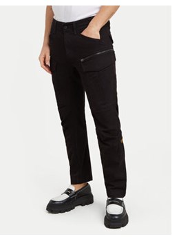 G-Star Raw Spodnie materiałowe Zip Cargo 3D D25665-D846 Czarny Tapered Fit ze sklepu MODIVO w kategorii Spodnie męskie - zdjęcie 177279229