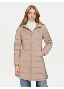 Guess Kurtka puchowa New Aleta V4YL05 WF3X0 Szary Regular Fit ze sklepu MODIVO w kategorii Kurtki damskie - zdjęcie 177279285